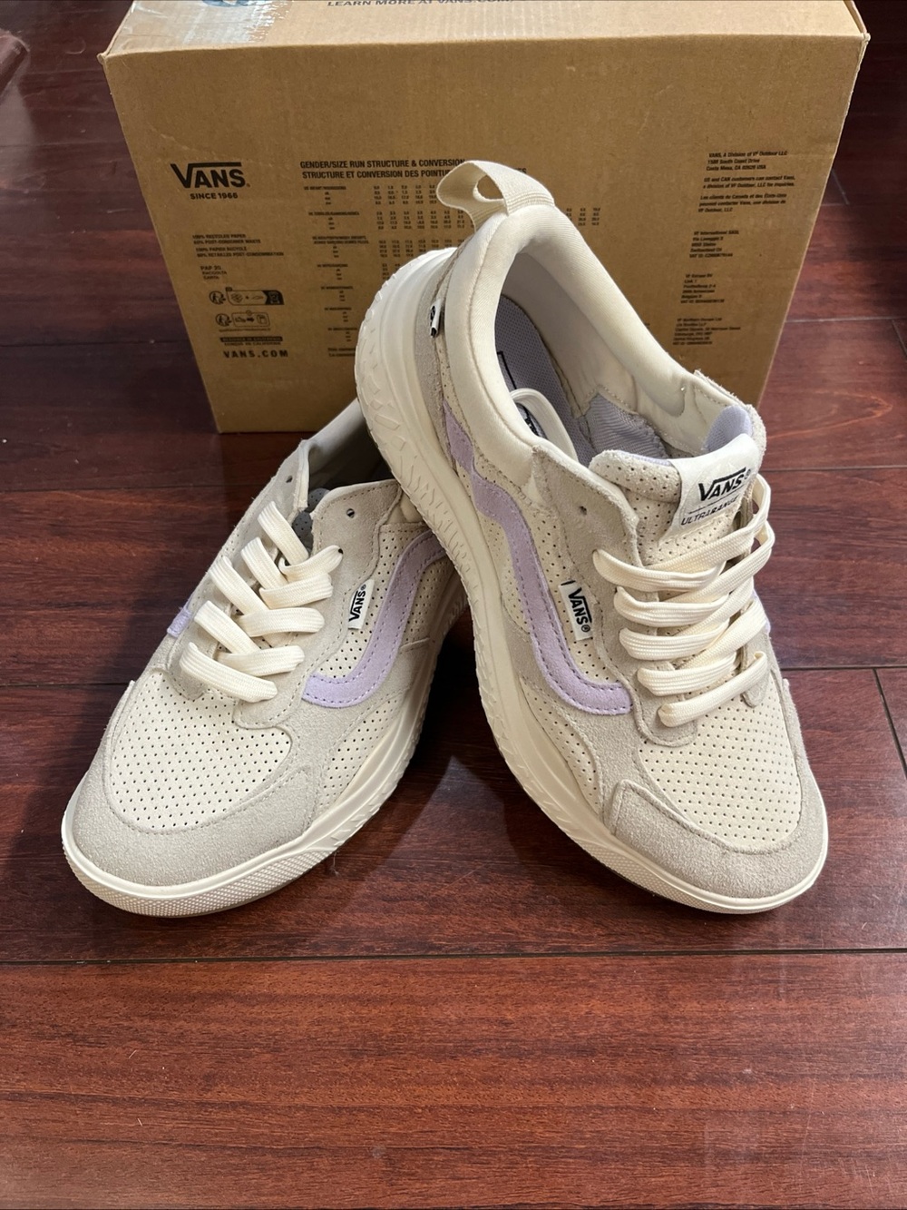 Womens 9 Vans MTE UltraRange Neo Vr3 Perforated Suede Shoe Sneaker New HALF BOX